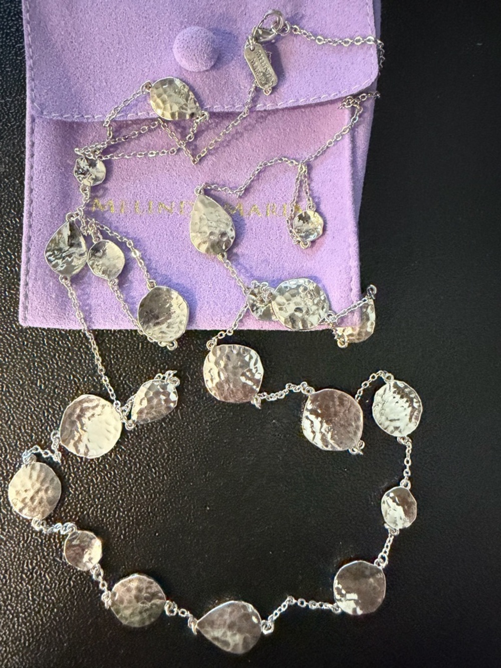 Melinda Maria Silver Pod Necklace